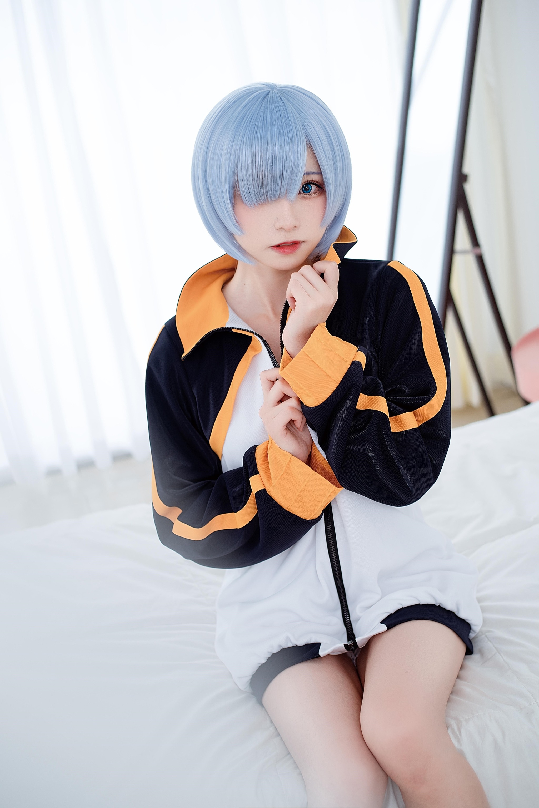图片[1]-Kitaro_绮太郎 – NO.079 蕾姆运动服[18P]-XikXak